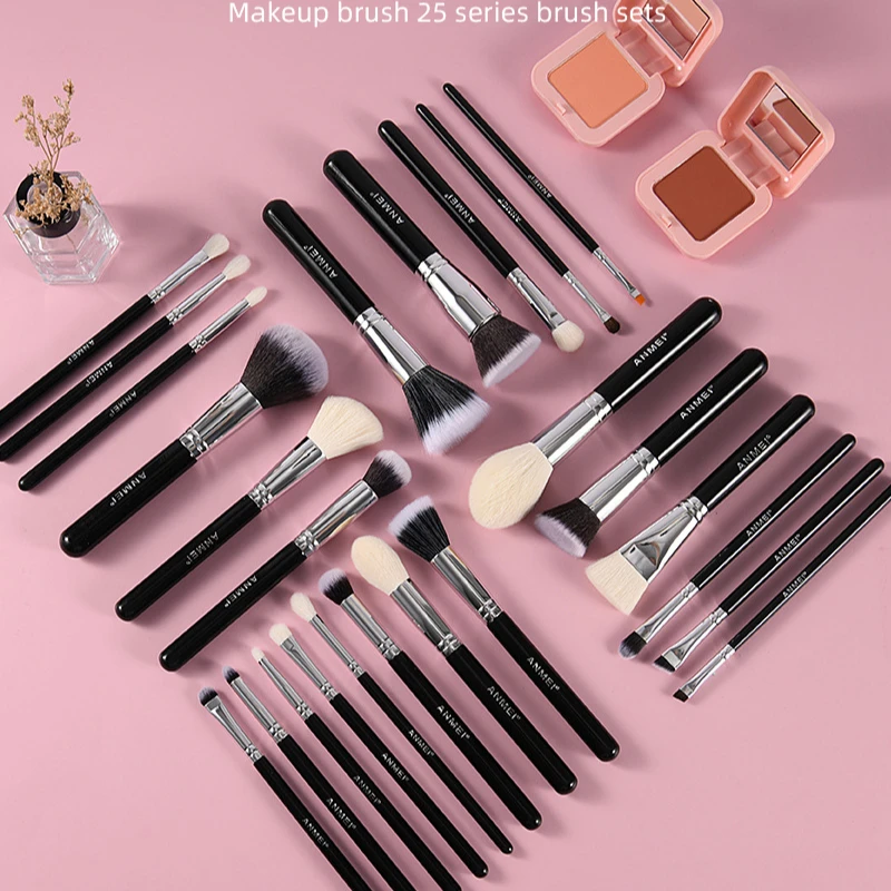 Professional Exquisite Makeup Brush Set Meticulous Facial Eye Brush Sets Variety 24 Pieces Black Makeup Brush Set