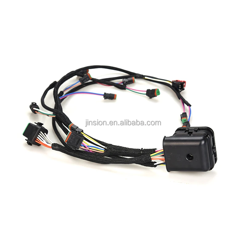 JINSION Excavator parts E330D Engine wire harness for Cat 330D C9 Engine cable wire harness 235-8202