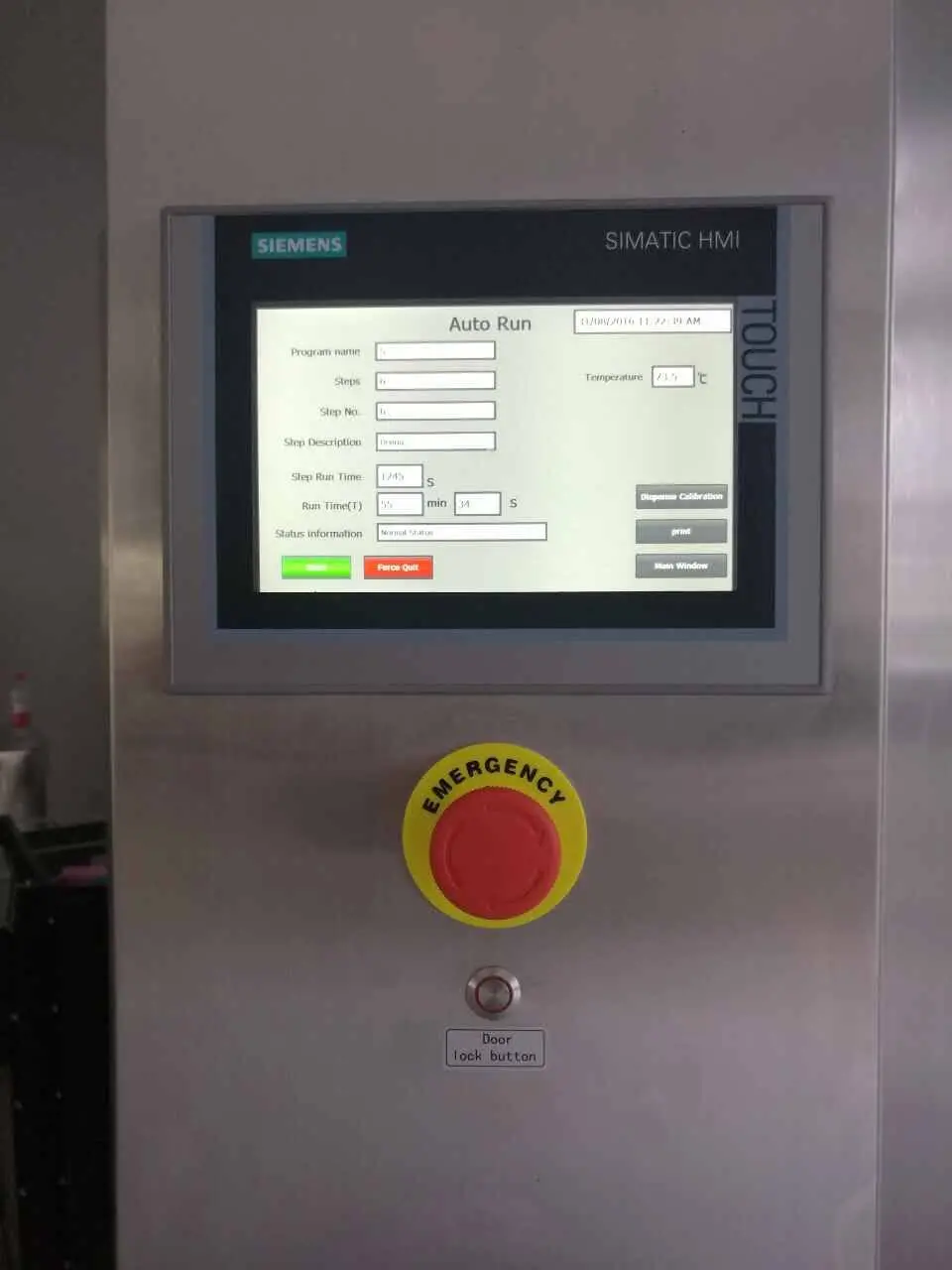 Touch Screen Automatic Washer and Disinfector