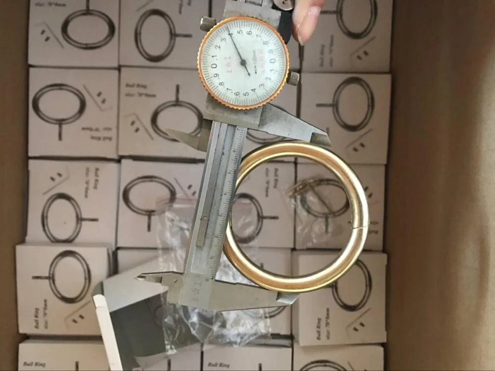 NL911 Hot sales new type copper brass Bull nose Rings