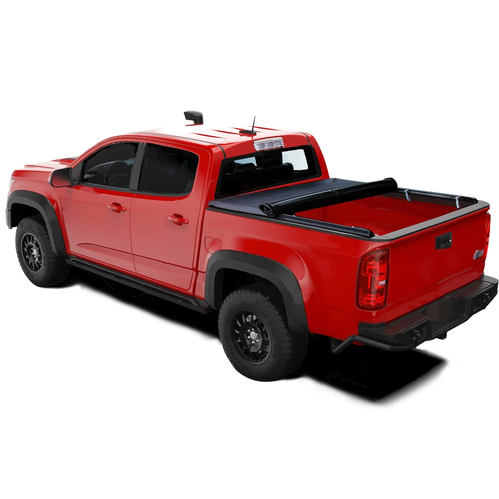 hot sales  roll up 4x4 pickup tonneau cover truck accessories Toyota Tundra Retractable Truck Bed Cover for tacoma Tundra