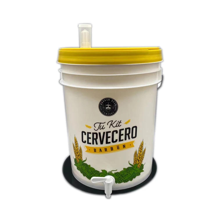 Top Grade Recycled Custom Various Size PP Cheap High Density Fermenting Barrel Thicken Plastic Bucket