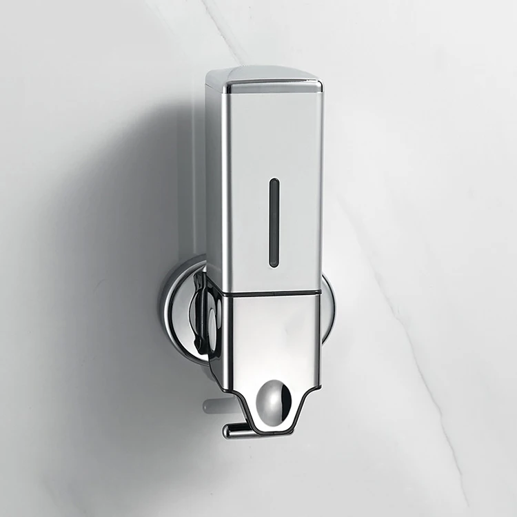 Popular soap dispenser machine wall hanging paste manual press type hand and dish soap dispenser set conditioner dispenser