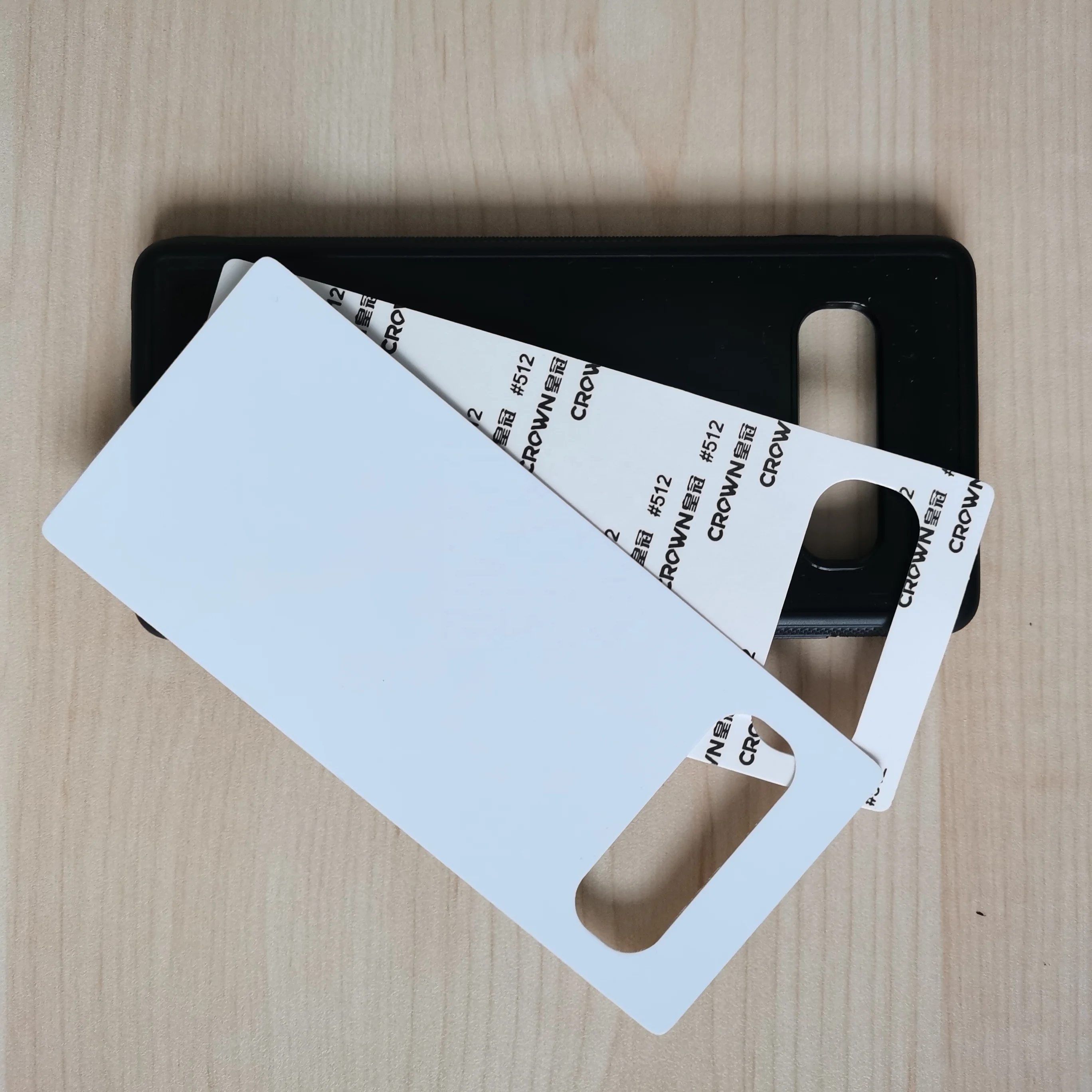 For Samsung Galaxy S10 Plus Sublimation Blank with Aluminum Sheet Phone Cases Accessories Cover