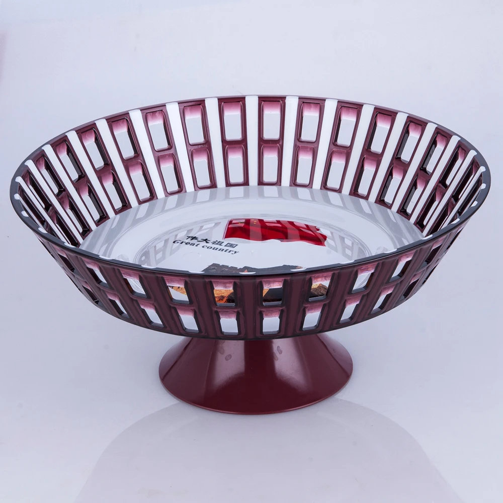 High Quality Durable Using Various Round Bulk Simple Fruit Dishes
