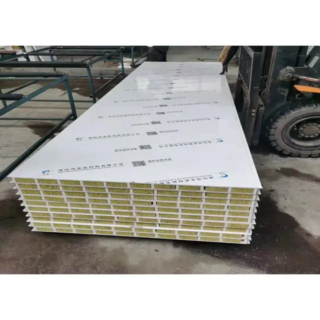 Isolation Sandwich Panel China  Sandwich Panel Production Line Cleanroom Sandwich Panel