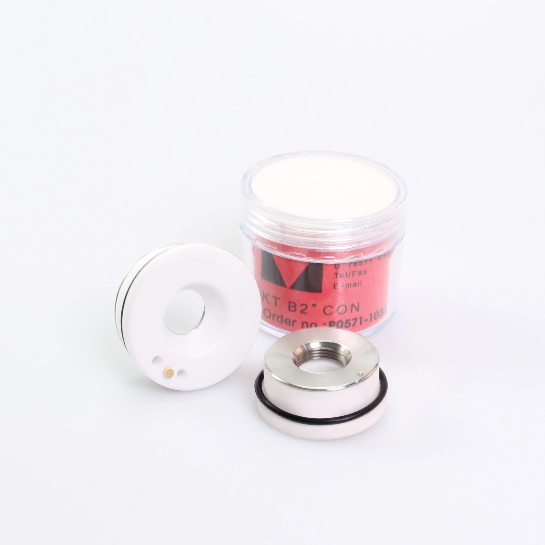 Yosoon Laser Ceramic Ring Precitec 2.0 WSX-Mini Ospri-3D-D21.5 Fiber Laser Cutting Nozzle Holder Parts