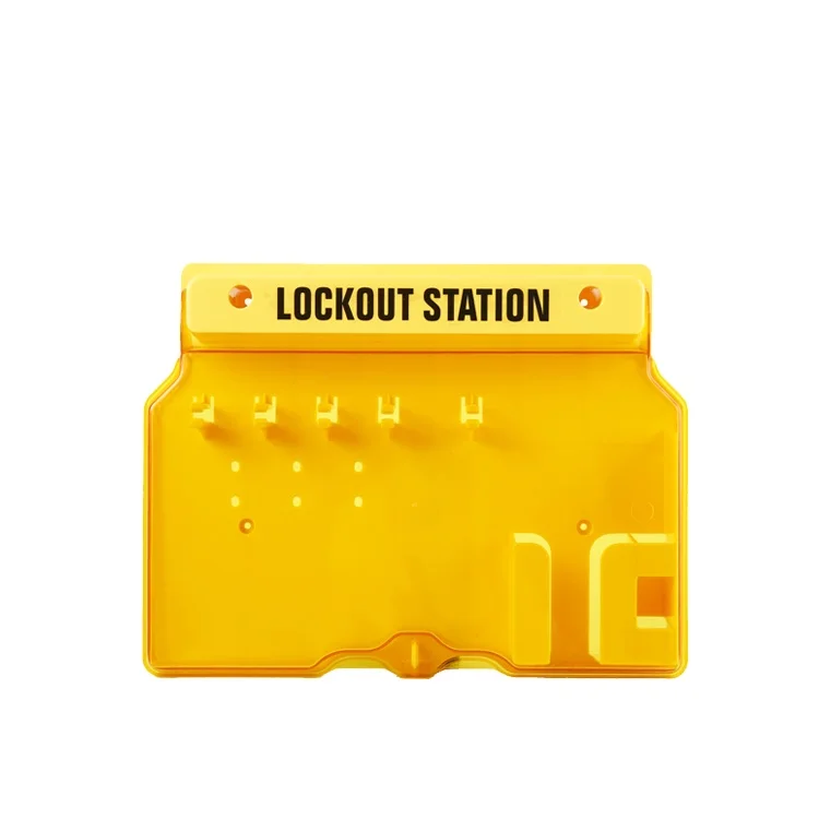 Safety loto lockout tagout groups locks station