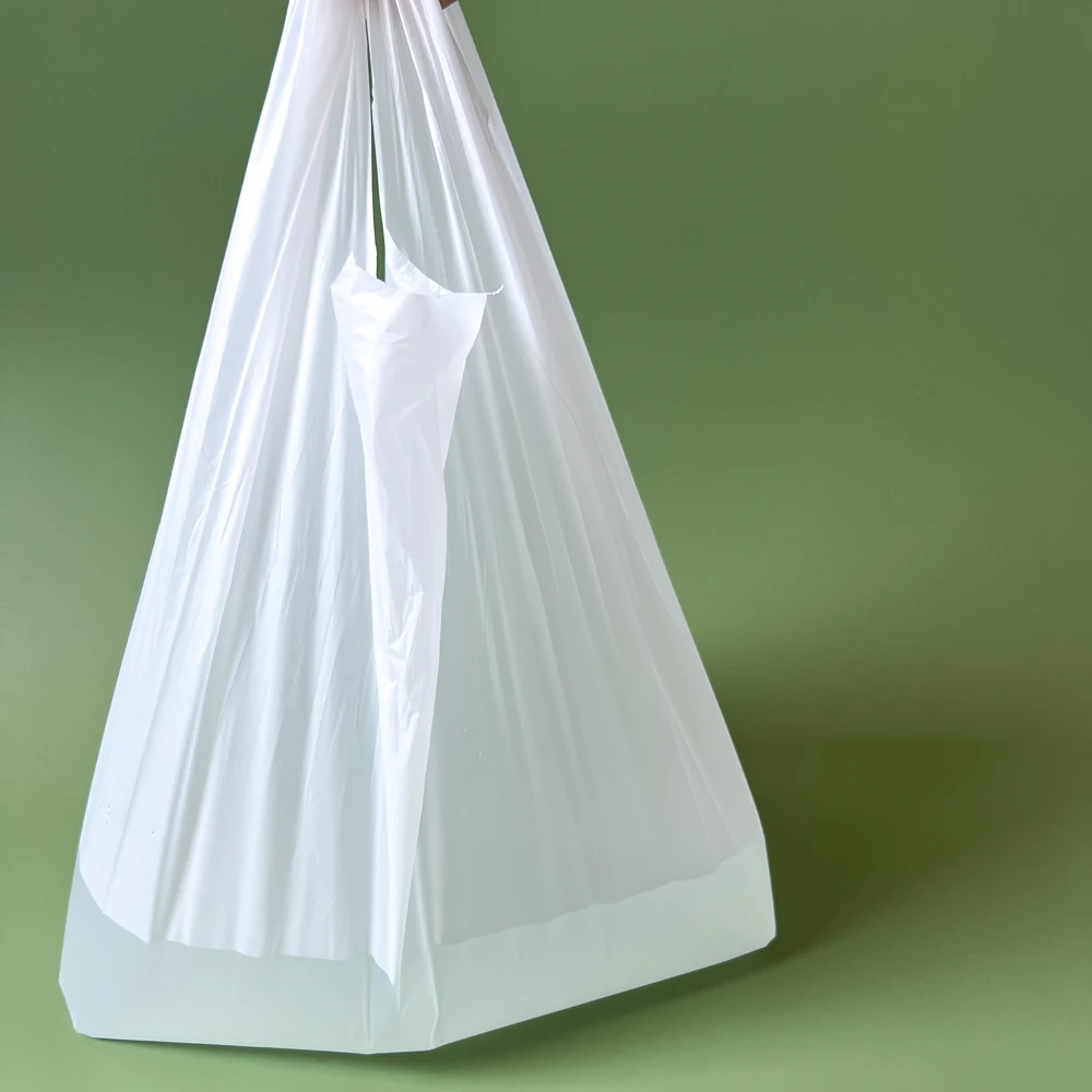 Grocery Shopping Carry Out T-Shirt Bag Biodegradable Cheap T- Shirt Plastic Singlet Vest Bags For Supermarket Fruit Packaging