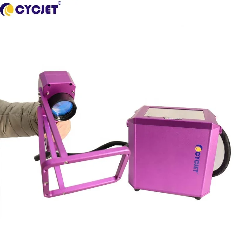 All-in-one Portable Type 20w 30w Fiber Laser Marking Machine Handheld Jewelry Metal Pendant Laser Engraving Machine