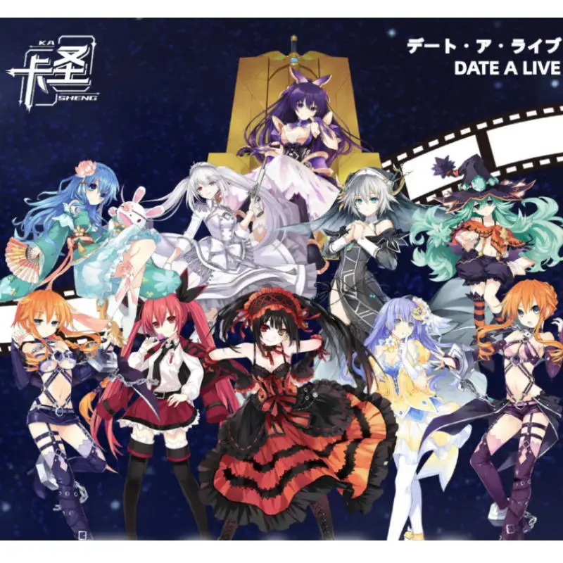 google japanese 48 box Wholesale exotic dancer goddess story game Small circle card Huayang girl party amine play Cards