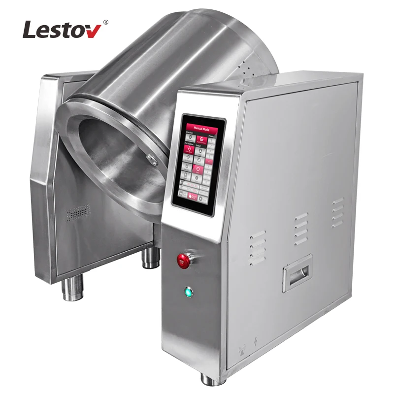 Automatic Wok Cooker Auto Stir-frying Machine Fried Rice Sauce Stirrer Non-stick