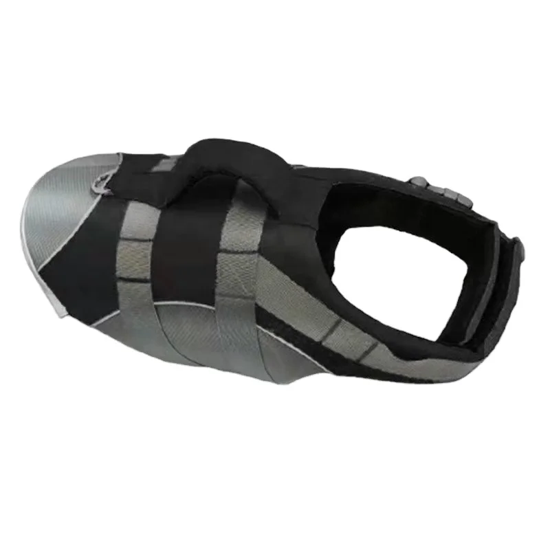Reflective Quick-Release Lifejacket with Leash Pet Swimming Coat Dog Outdoor Clothing Safety Clothing Dog Vest Lifejacket