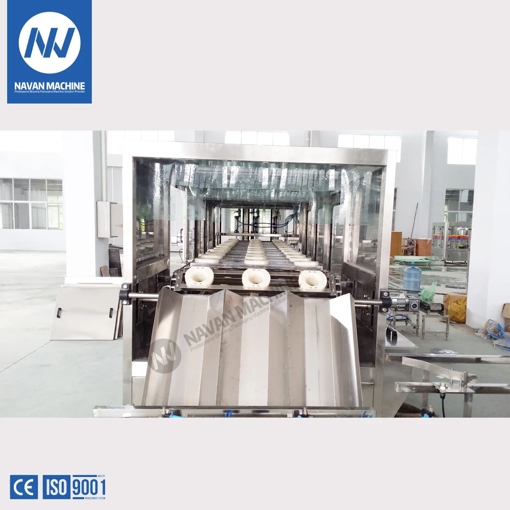 Automatic PET bottle pure mineral spring water barrel 5 gallon filling machine plant line equipment