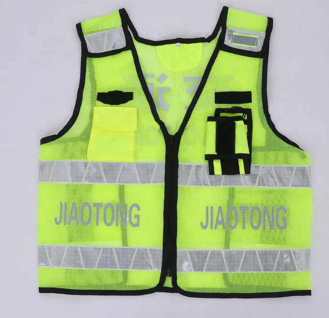 Отражающая сетчатая ткань, Комбинированная Модель, отражающий жилет