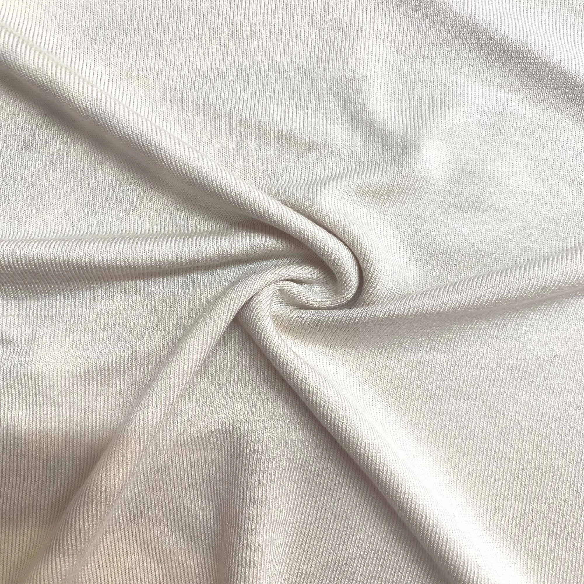 Factory Direct Bamboo Span 1*1 Ribbed Knit Fabric