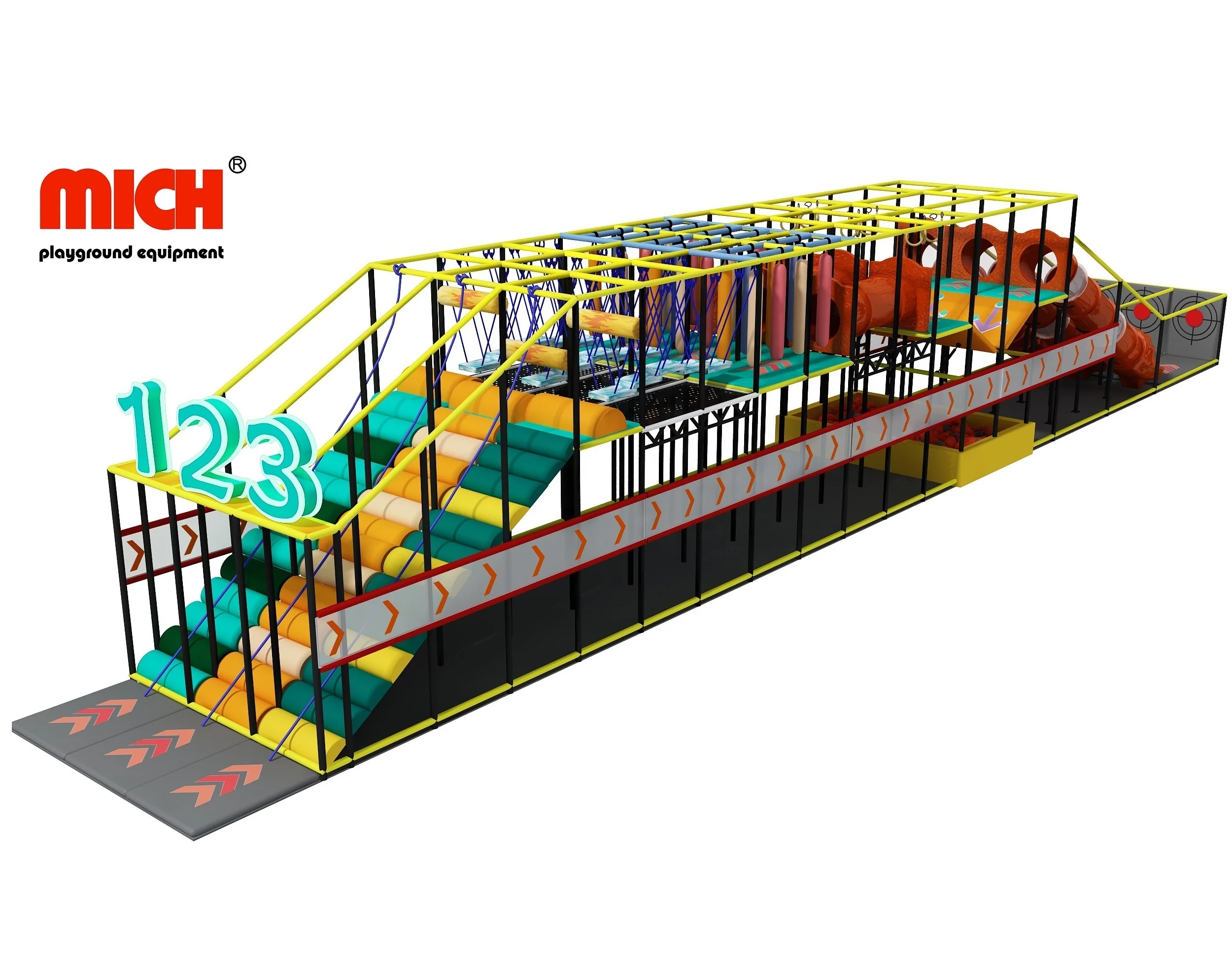 Kids Interactive Indoor Playground Equipment