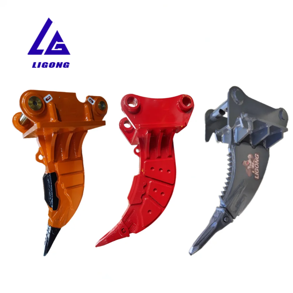 excavator ripper attachment with removable teeth for sale