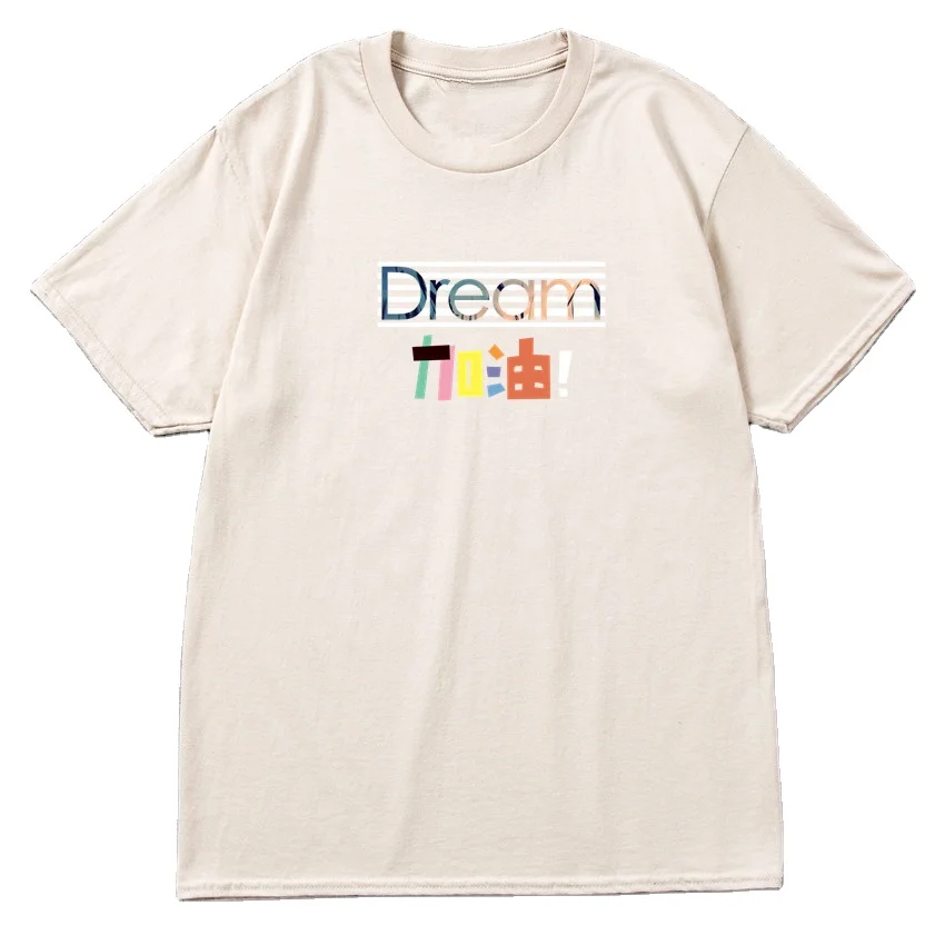 New style cotton fabric tshirt men top quality graphic tees with customer printing men oversized t-shirt men hip hop tshirt