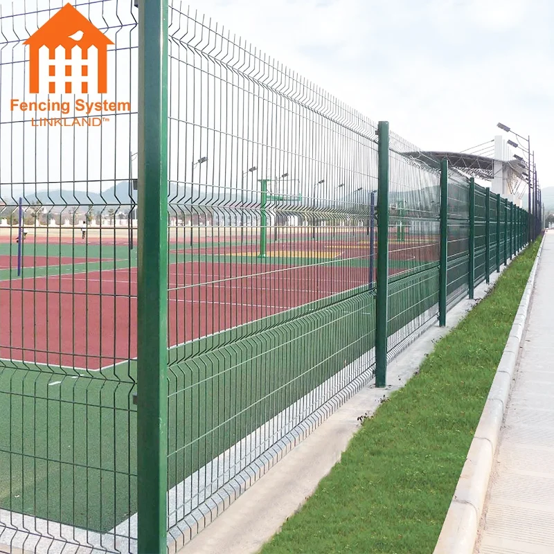 Triangle bend welded wire fence mesh for Poland market