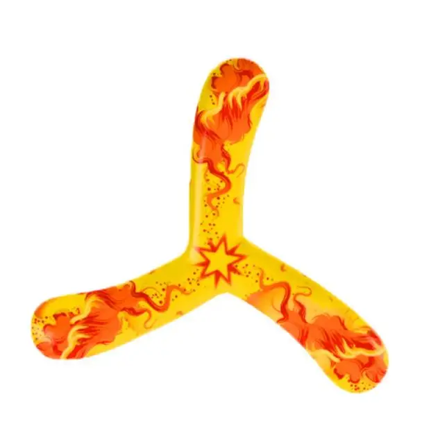 New three-bladed boomerang outdoor leisure sports toys kid boomerang ball interactive toys