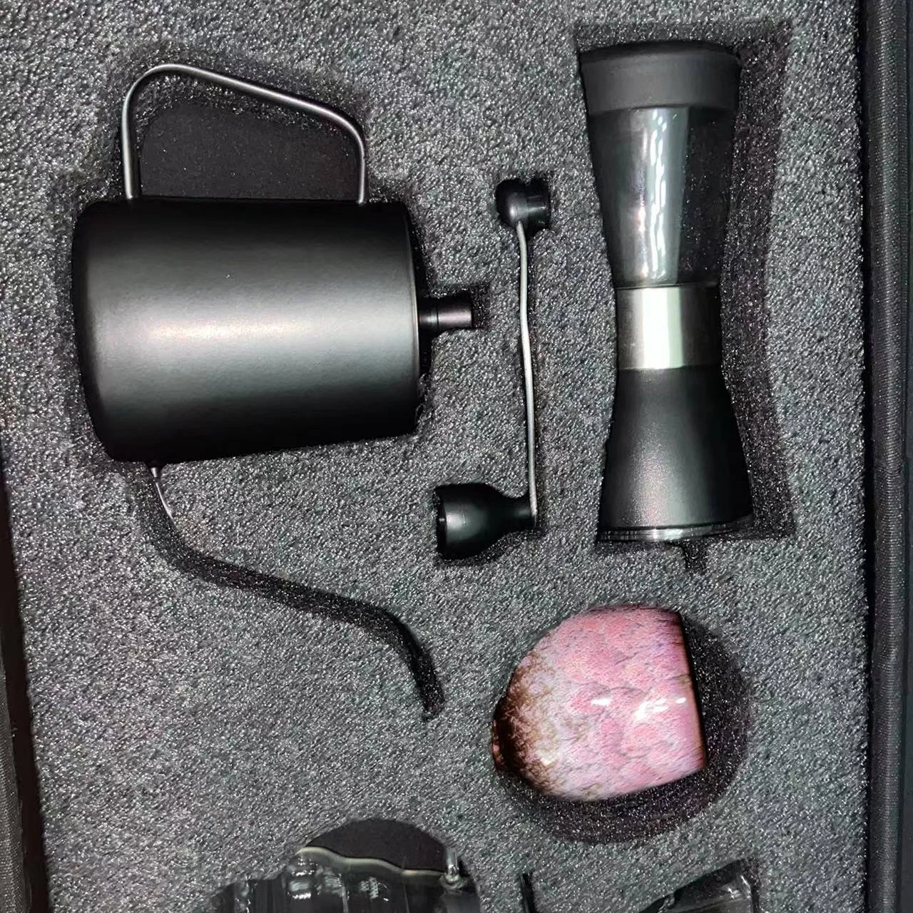 Hot sale v60 coffee travel bag gift set coffee accessories pour over kettle kitchen tools coffee filter paper