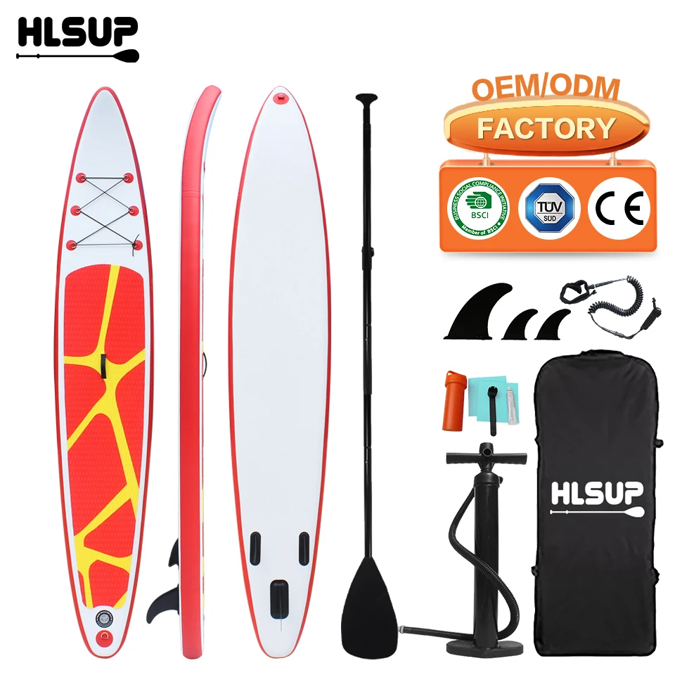 ISUP Paddle Board Inflatable Sup Board Stand Up Surfing Surfboard 380cm Water Sport Equipment OEM&ODM