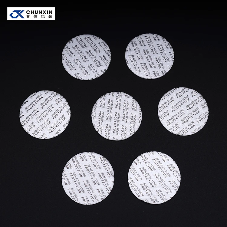 30mm To 120mm Eco-Friendly Safety Tamper Pharmaceuticals/Chemical Sealing Pressure Sensitive Foam Liner Printed For Fish Oil