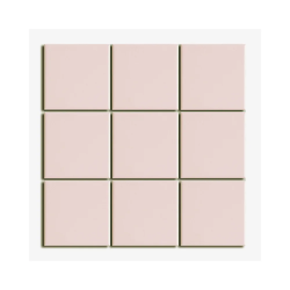 Popular Mosaic pink Ceramic tiles Vivid color Wall Tiles In commercial shop