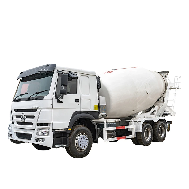 Hot Selling Howo Used Self Concrete Trucks Used 8m3 Concrete Mixer Truck For Construction