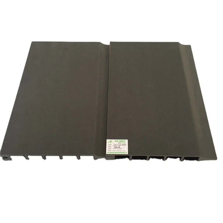 Factory direct wood grain boards wall louvers Outdoor Wall cladding