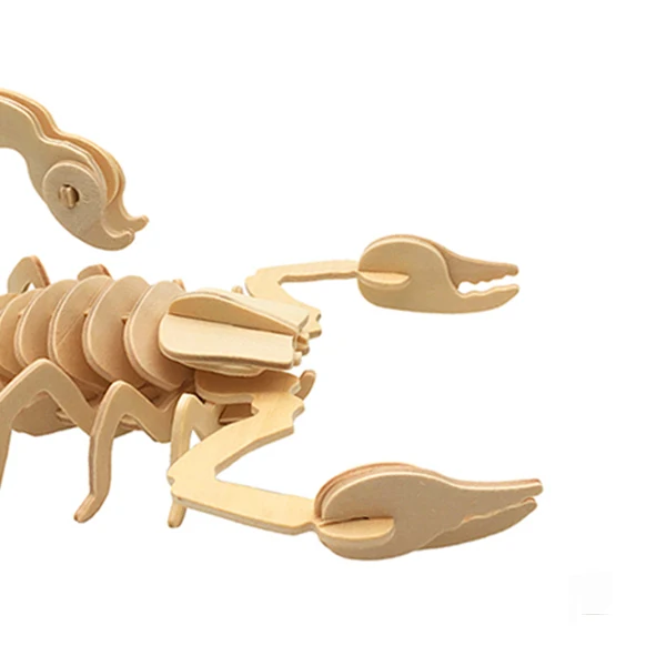 3D пазл для ребенка дробилка Скорпион Хэллоуина подарок мышь многоножка паук змея Хэллоуин хитрые страшные насекомые