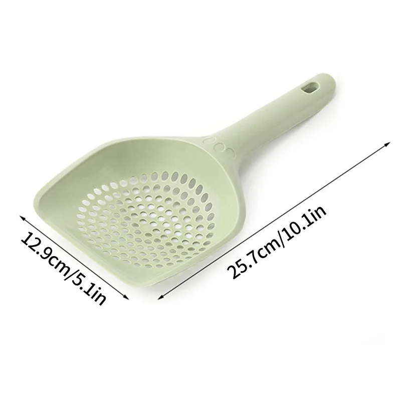 Choice Fun Three-Color Hole Shovel for Cats and Small Animals Plastic Pet Cleaning & Bathing Supplies for Cats and Dogs