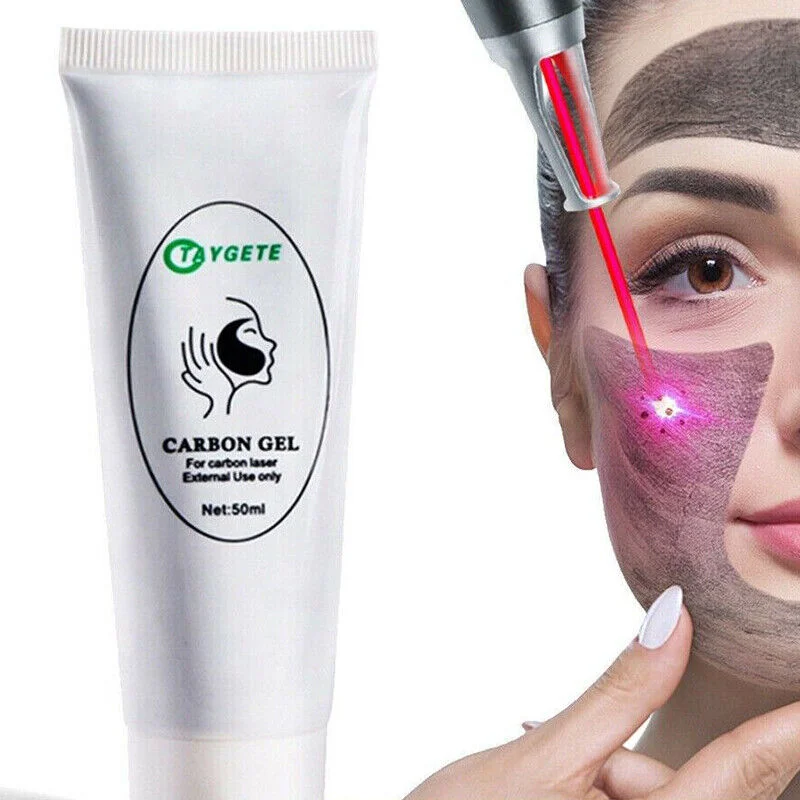 Soft Black Doll Treatment Carbon Gel Facial Nd Yag Cream Carbon Peeling Gel For Laser Carbon Bel 80 ml