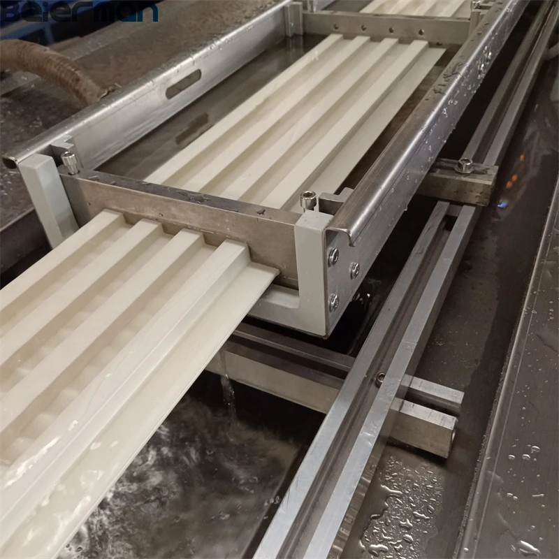 High Speed Automatic High Productivity PVC Profile Production Line For Sale