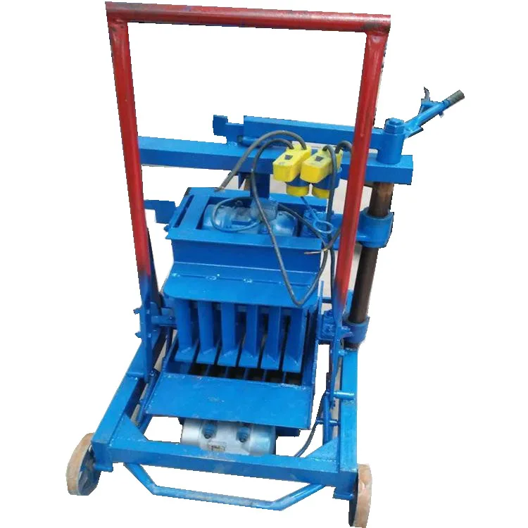 Mini brick making machine concrete block paver machine hollow block machinery