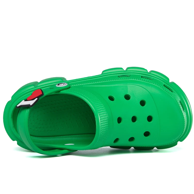 World-win New Design Summer EVA Anti-Slip Women Thick Sole Slippers Sandals Clogs Shoes Classic Garden EVA Clogs Shoes