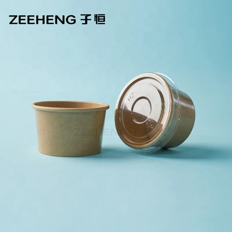 small paper biodegradable sauce cup disposable paper souffle portion cup