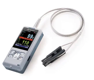 Mindray PM-60 Handheld Pulse Oximeter with 2.4 color TFT Screen Multi Parameters PM-60 Monitor with Nellcor Sensor