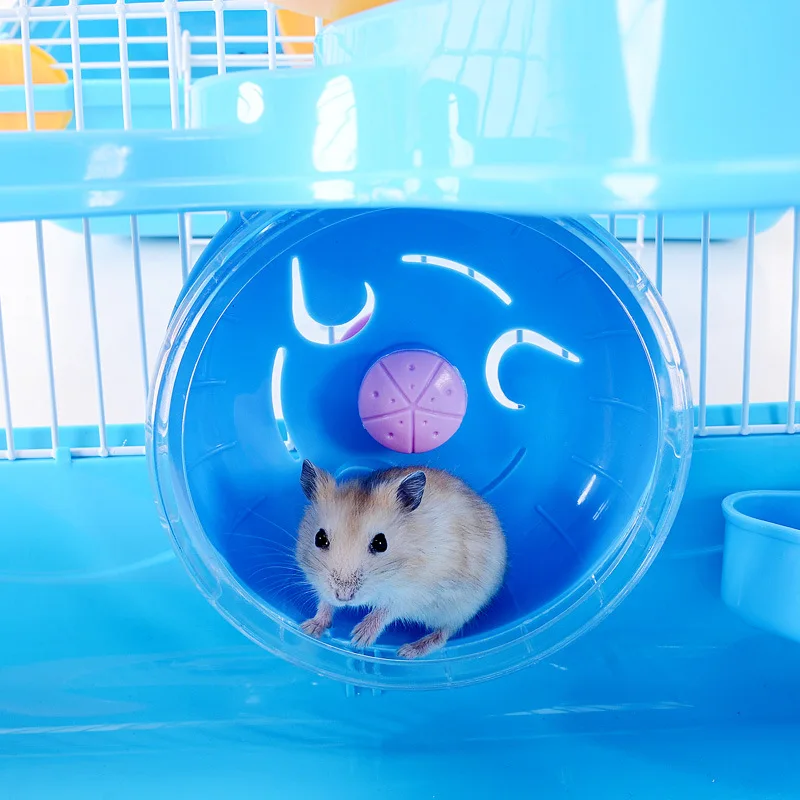 Wholesale Hamster Cage  With Carry Handle Exercise Wheel Kettle Food Dish