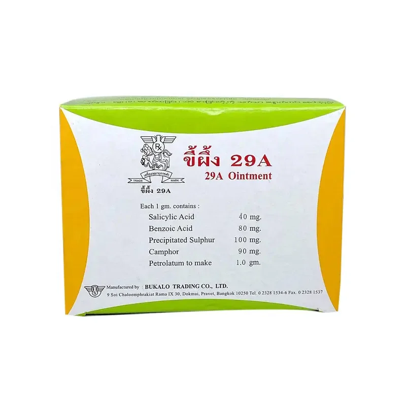 2024 New products Thailand cream 29a cream Skin fungal infection solid oil ointment herbal mint moisturizing antipruritic cream