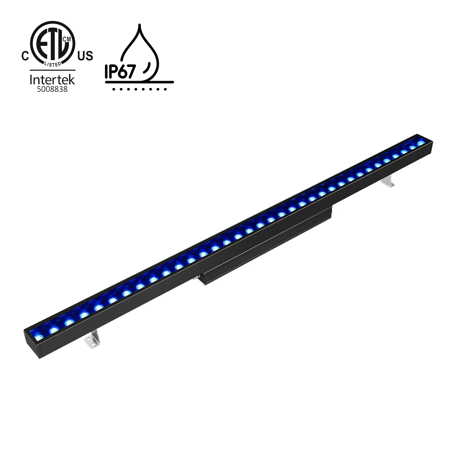 Replace American Lighting Corsa Graze DMX RGBW  RGBA 32W 40W 64W 72W LED Linear Wall Washer