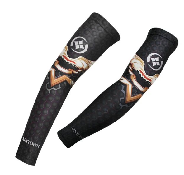 Cycling Sports UV Block Cool Arm Sleeve Arm Warmer Stretch Cover Sun Protection Bike Bicycle Warmer Sports Sleeve
