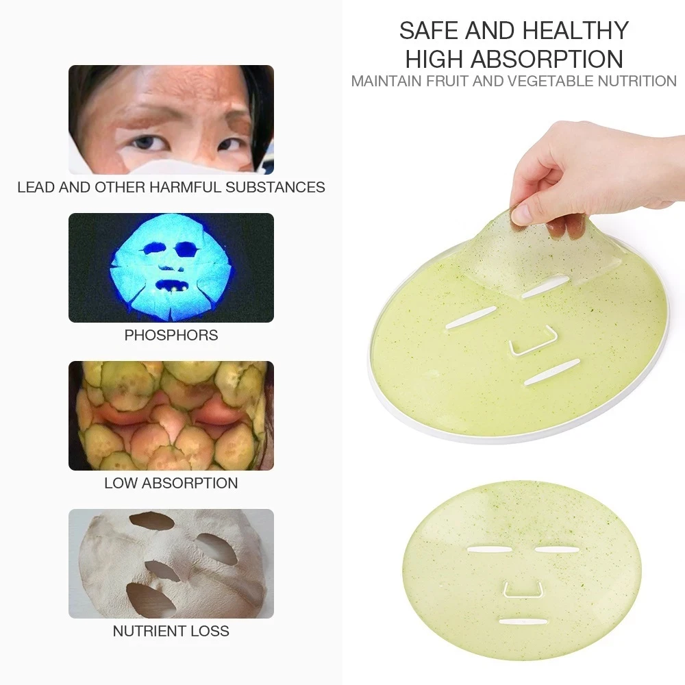 Natural Beauty Home Use Mini Facial Mask Maker Machine Diy Fruit Face