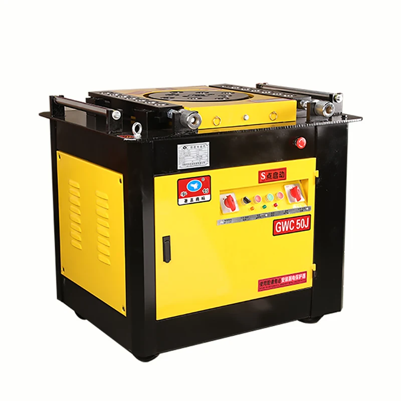 GW 50 heavy-duty 415V/380V 3phase 3 limit switches control any angle automatic rebar bender machine