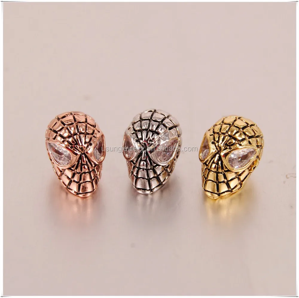 0mm DIY CZ Beads Micro Pave Spacers Cubic Zirconia Jewelry Wholesalers Accessories Round Beads For Jewelry Bracelet Making