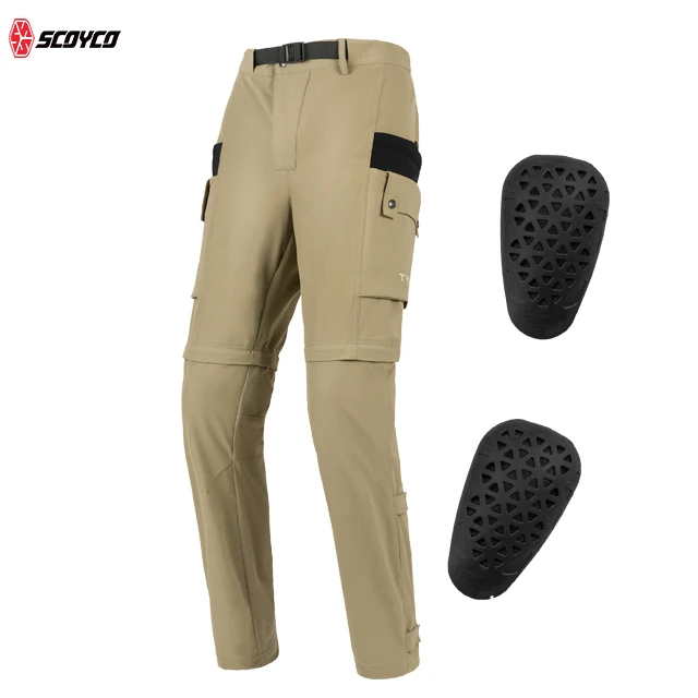 SCOYCO Black Motorcycle Suit Motorcycle 2 Piece Suit Motorcycle Full Body Armor Protective Jacket