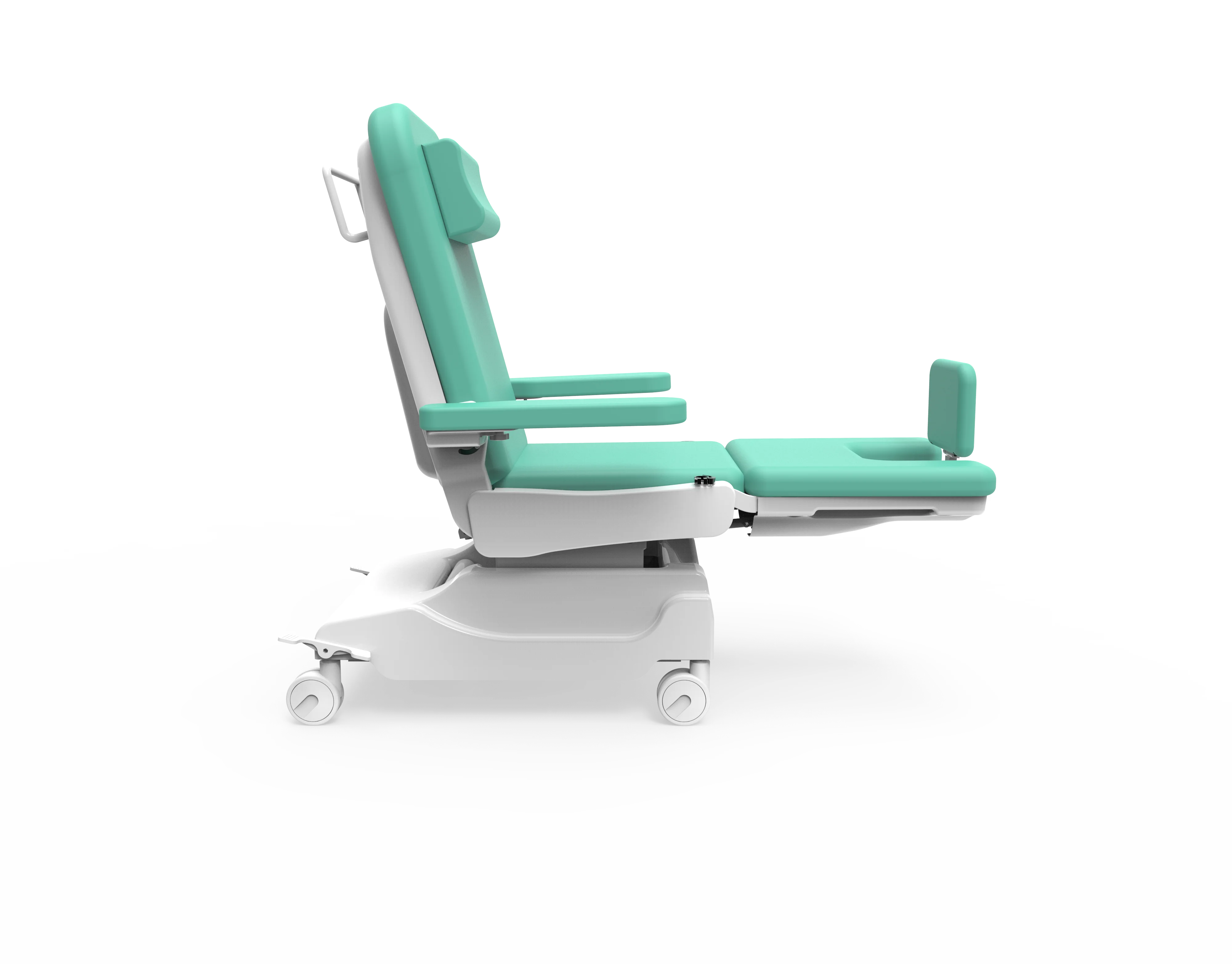 PY-YD-410 Height-adjustable Reclining Chemotherapy Hemodialysis Chair with Footrest