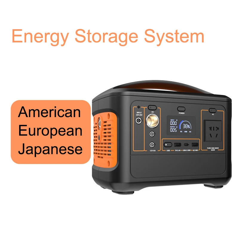 Manufacturers Wholesale Outdoor 220V Mobile Solar Power Portable High-Power Energy Storage Emergency Power Supply