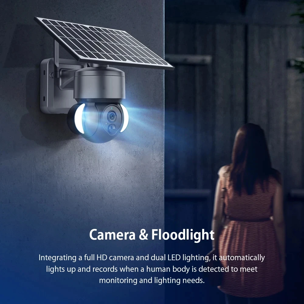 Full HD 1080P PTZ Wi-Fi IP-камера наружного наблюдения красочная Ночная Беспроводная купольная камера видеонаблюдения IP CCTV